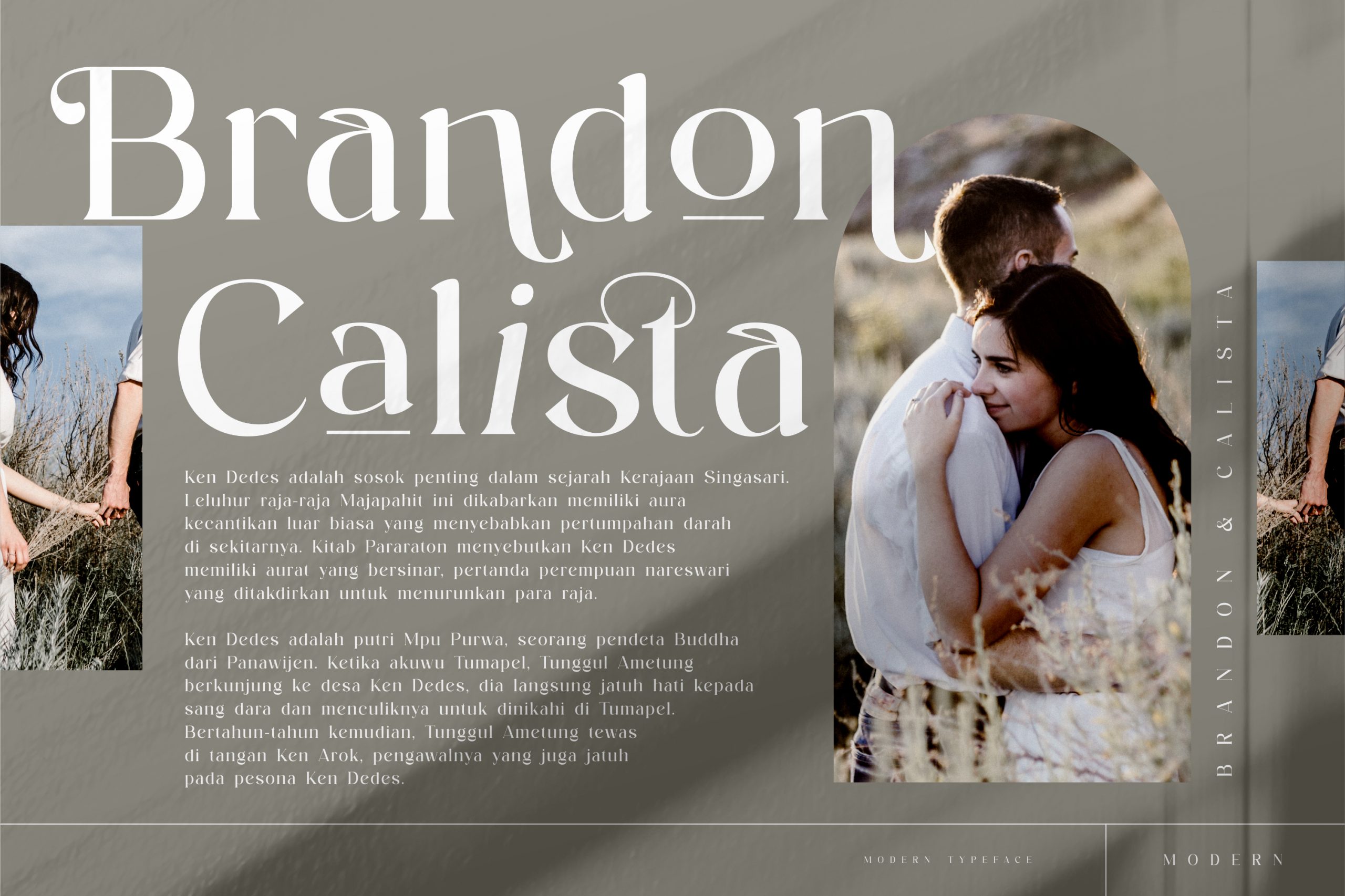 Aftesto Serif Font preview image 5