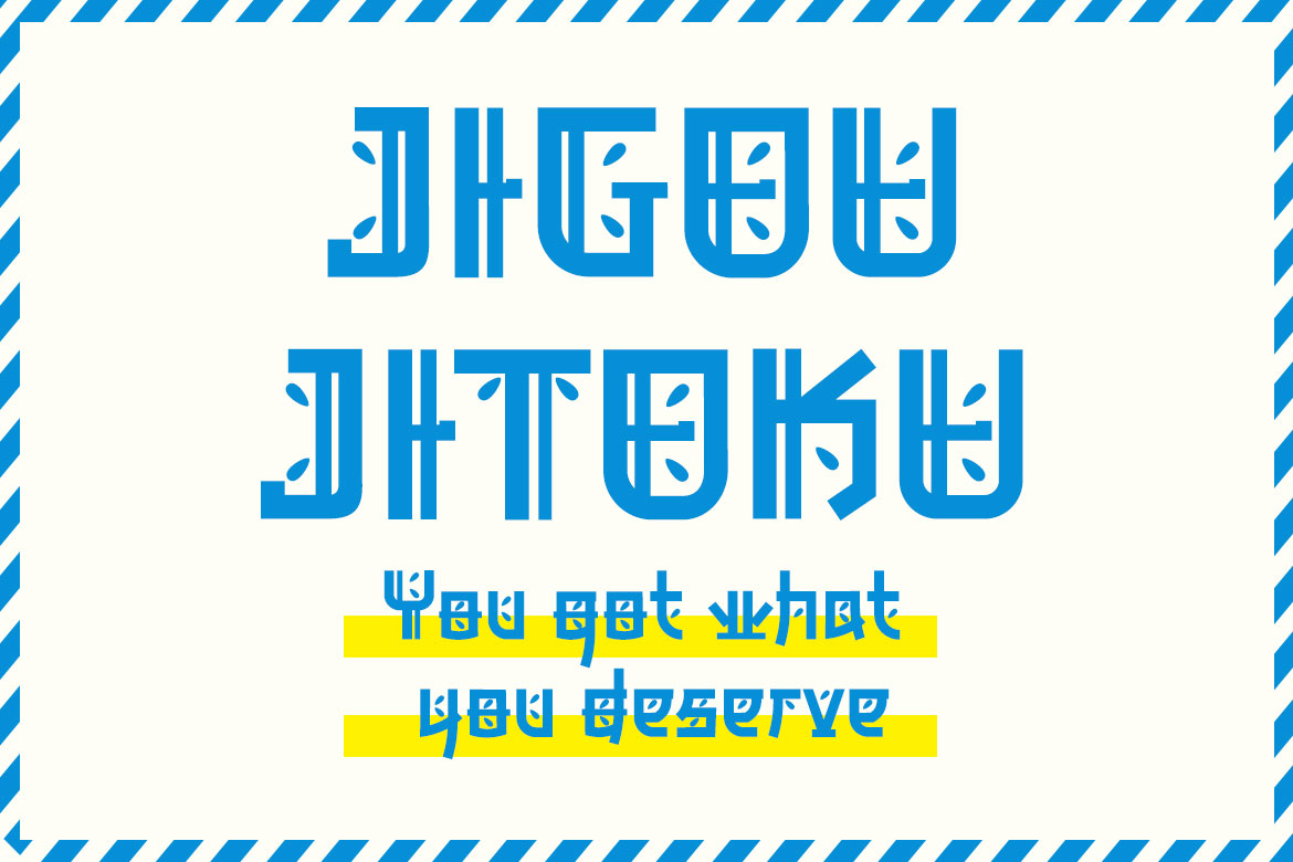 BUKAMA Font preview image 5