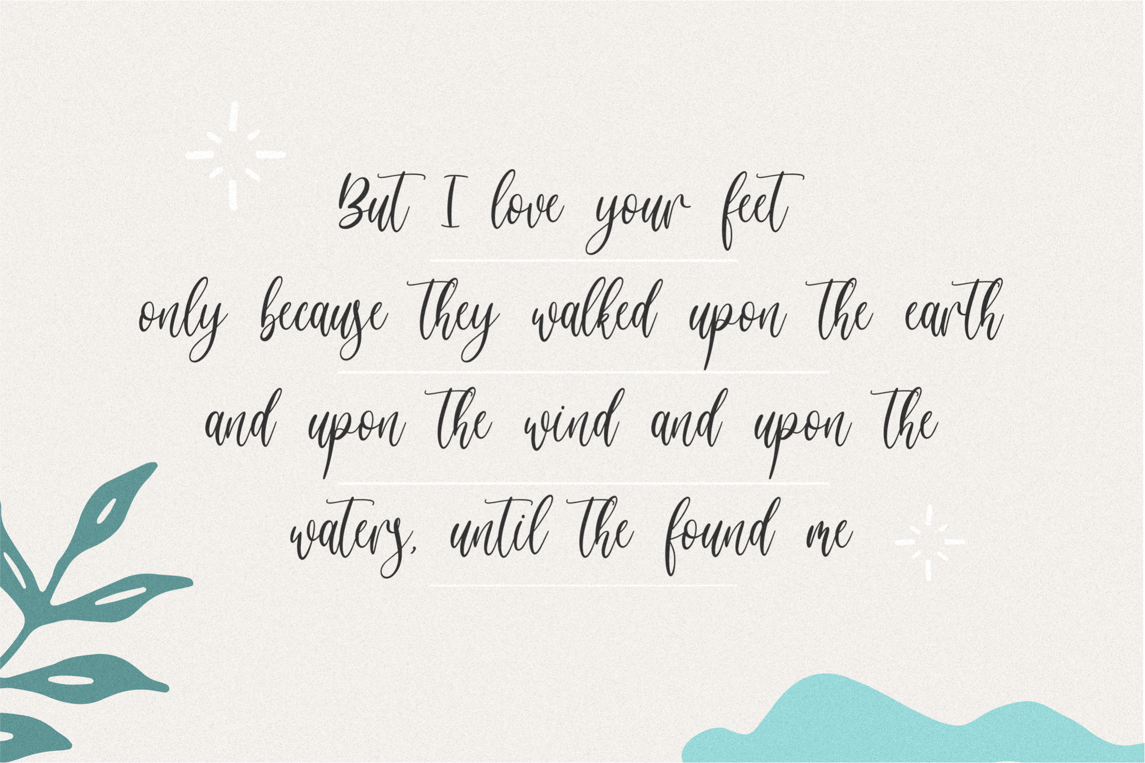 Brittishfeel Font preview image 5