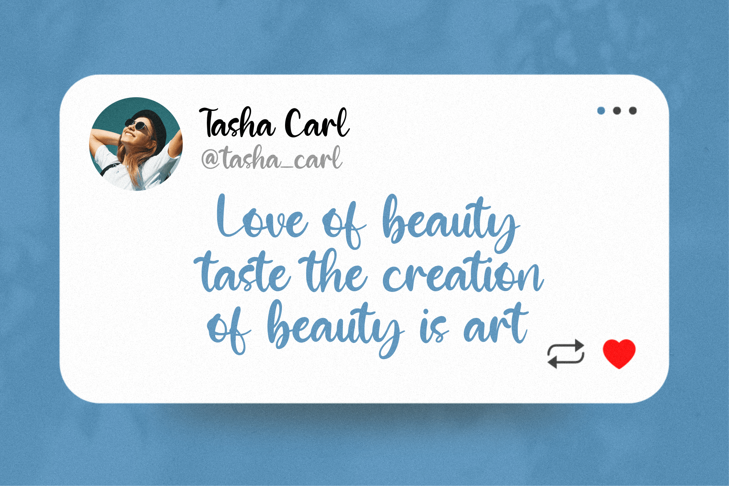 Blue Elfira Font preview image 5