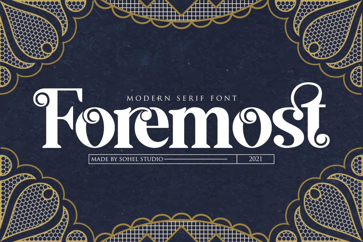 Foremost Serif Font
