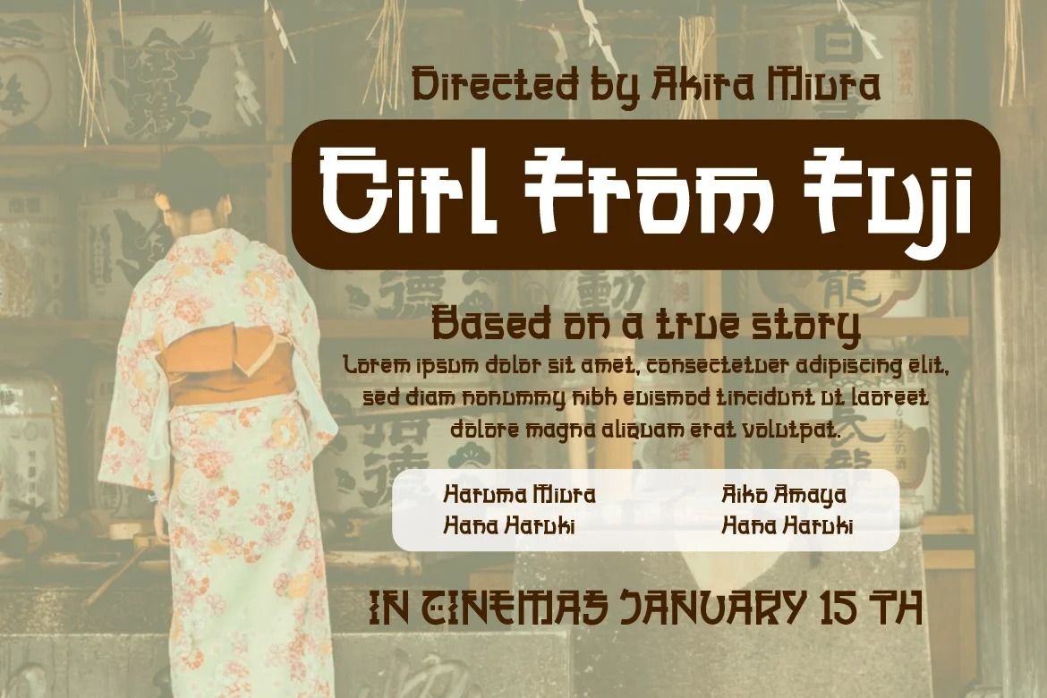BAMIDA Font preview image 4
