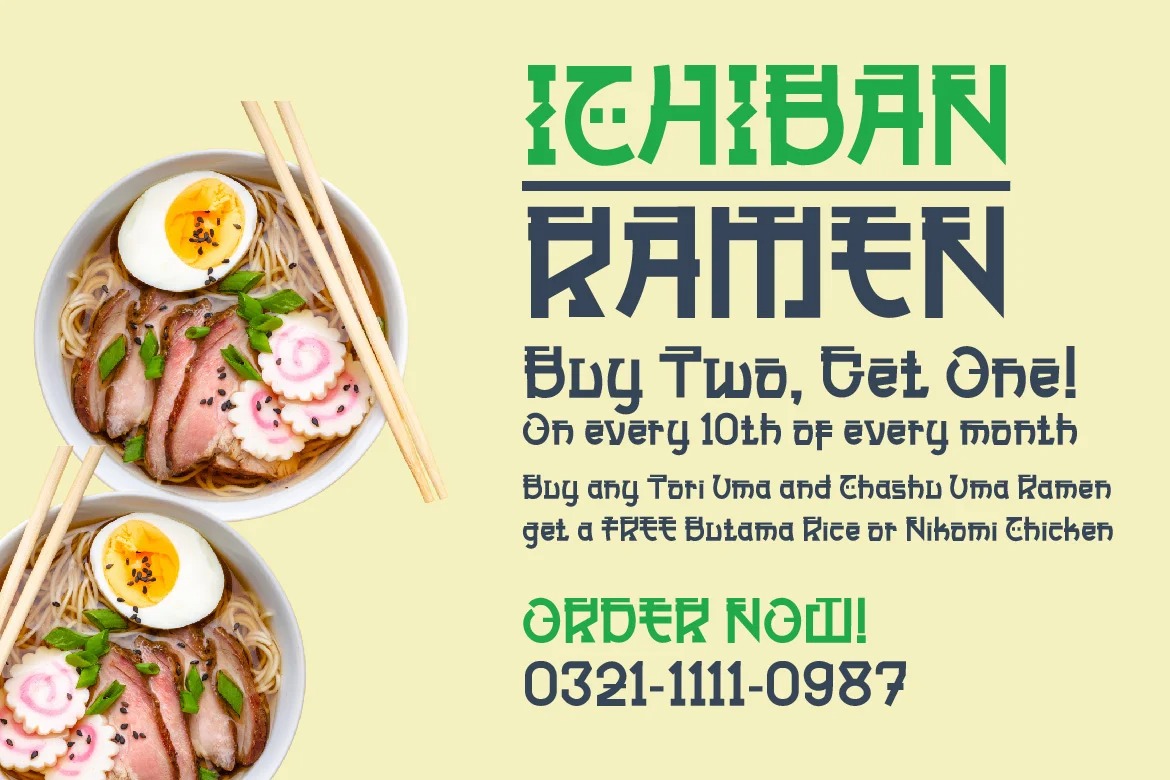 BAMIDA Font preview image 5