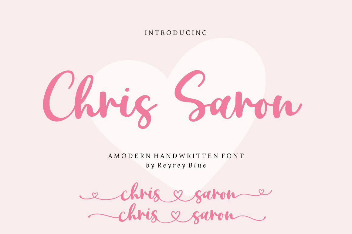 Chris Sharon Scrip Font