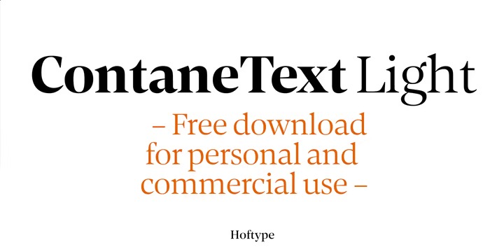 Contane Text Font Family preview image 3