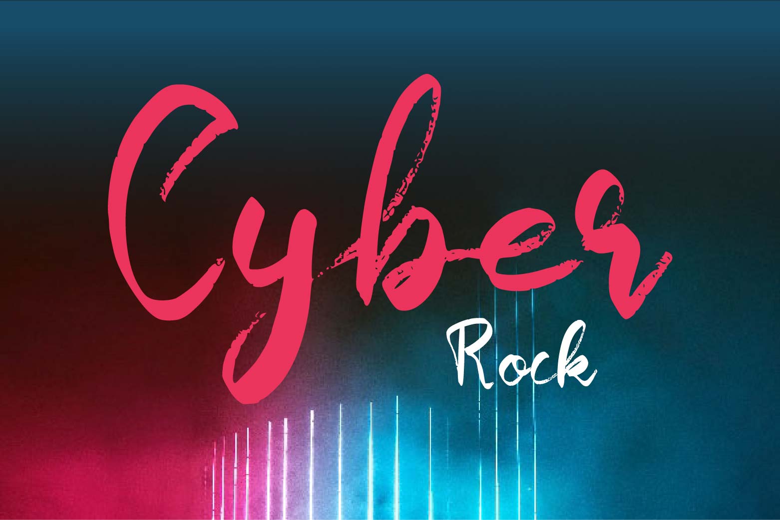 Cyber Rock Font preview image 2