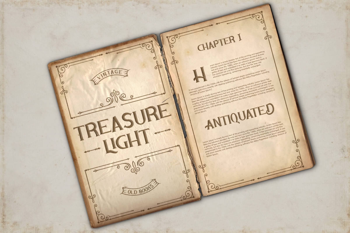 Dark Book Font preview image 2