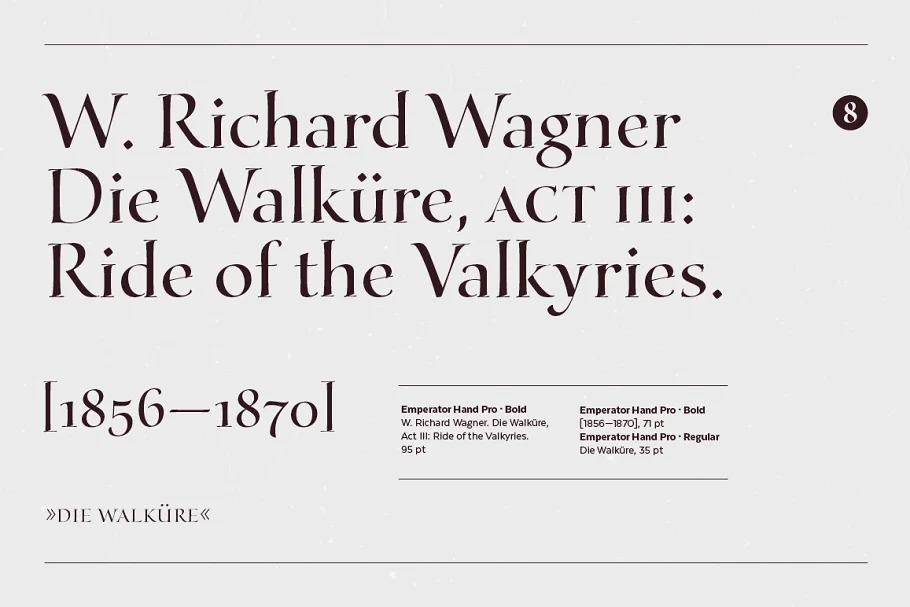 Emperator Font Family preview image 4