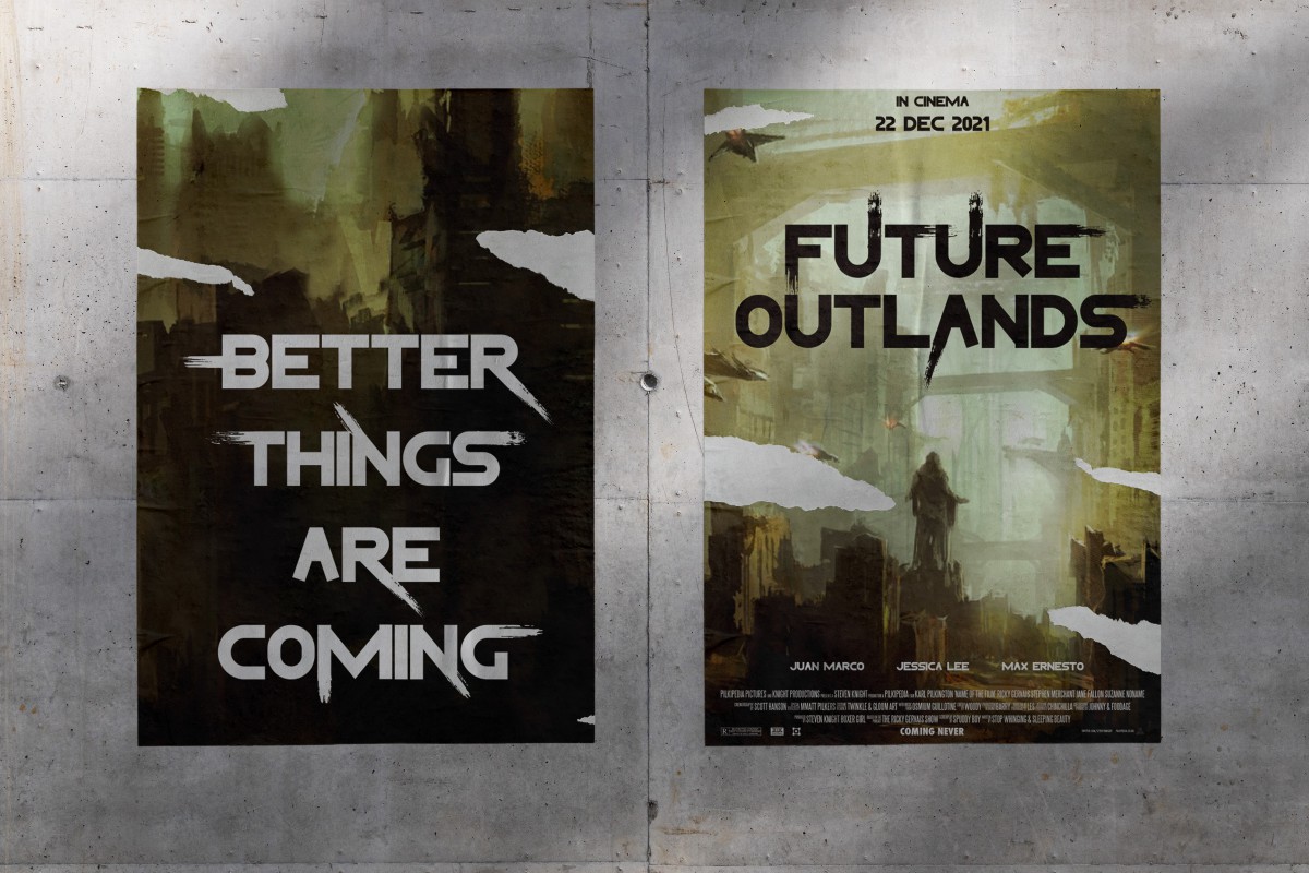 End Rush Font preview image 5