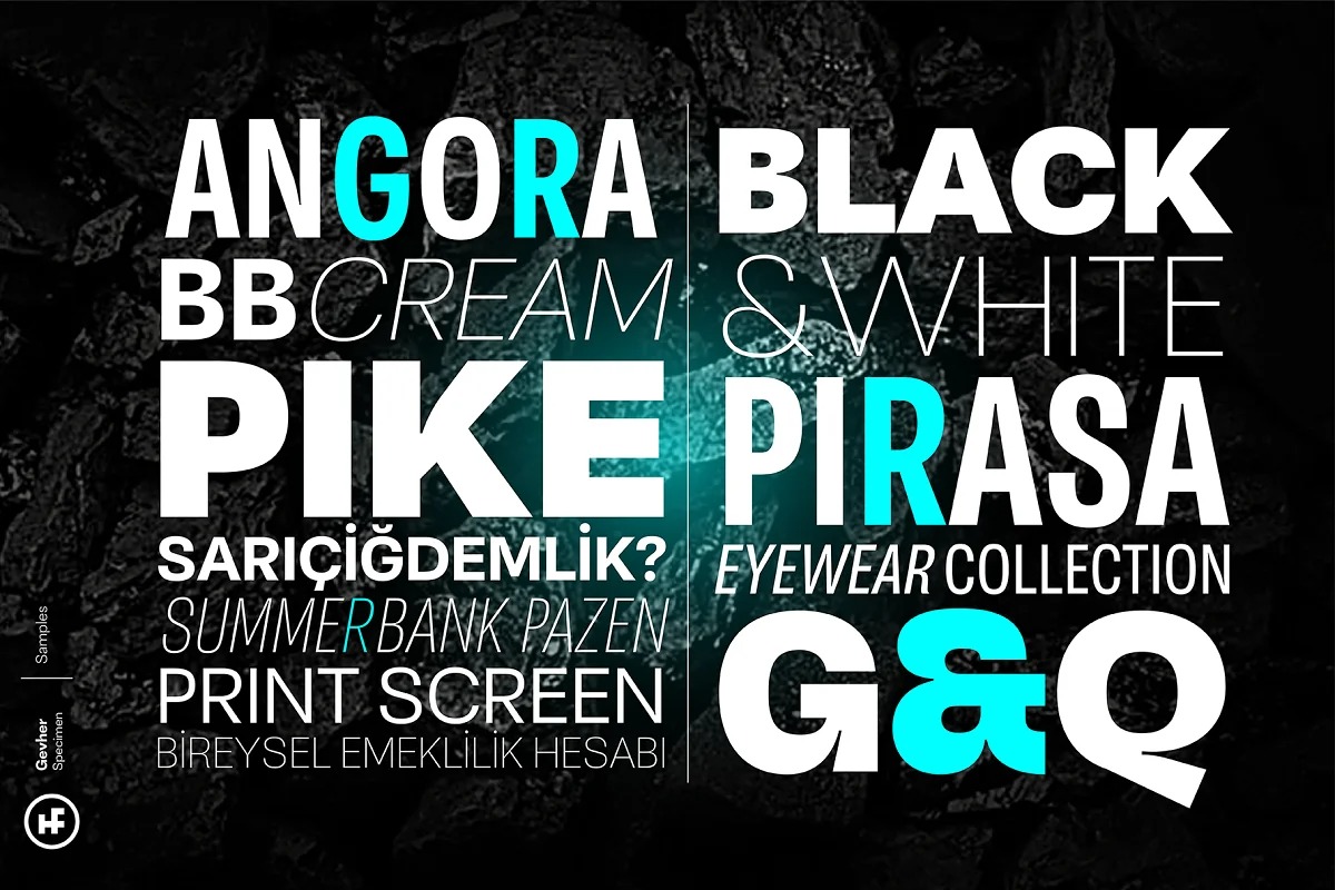 Gevher Font Family preview image 2