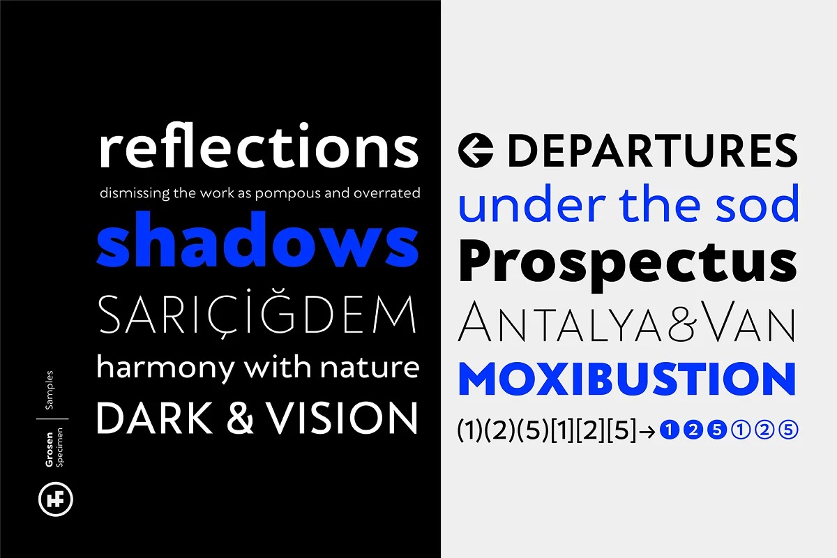 Grosen Font Family preview image 2