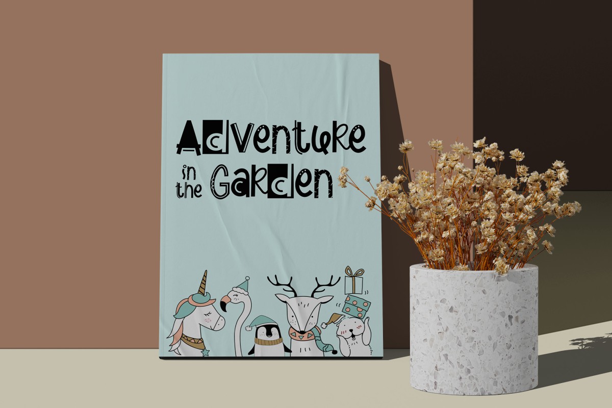 Happy Decor Font preview image 3
