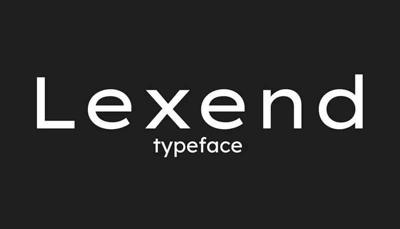 Lexend Font Family preview image 1