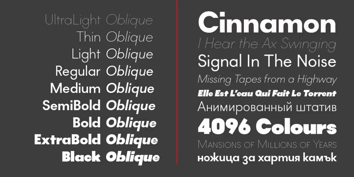 Lightbox 21 Font Family preview image 2
