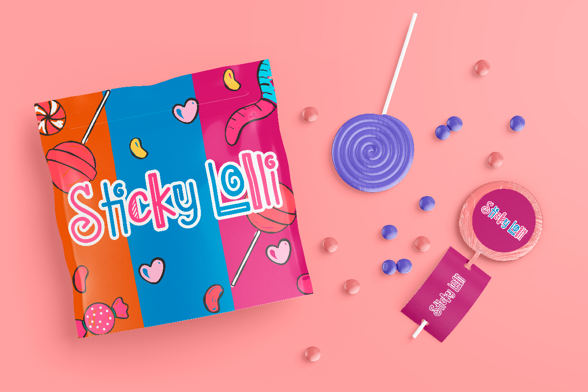 Lollipop Comic Font preview image 3
