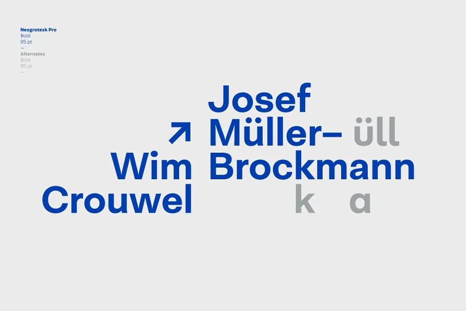 Neogrotesk Font Family preview image 4