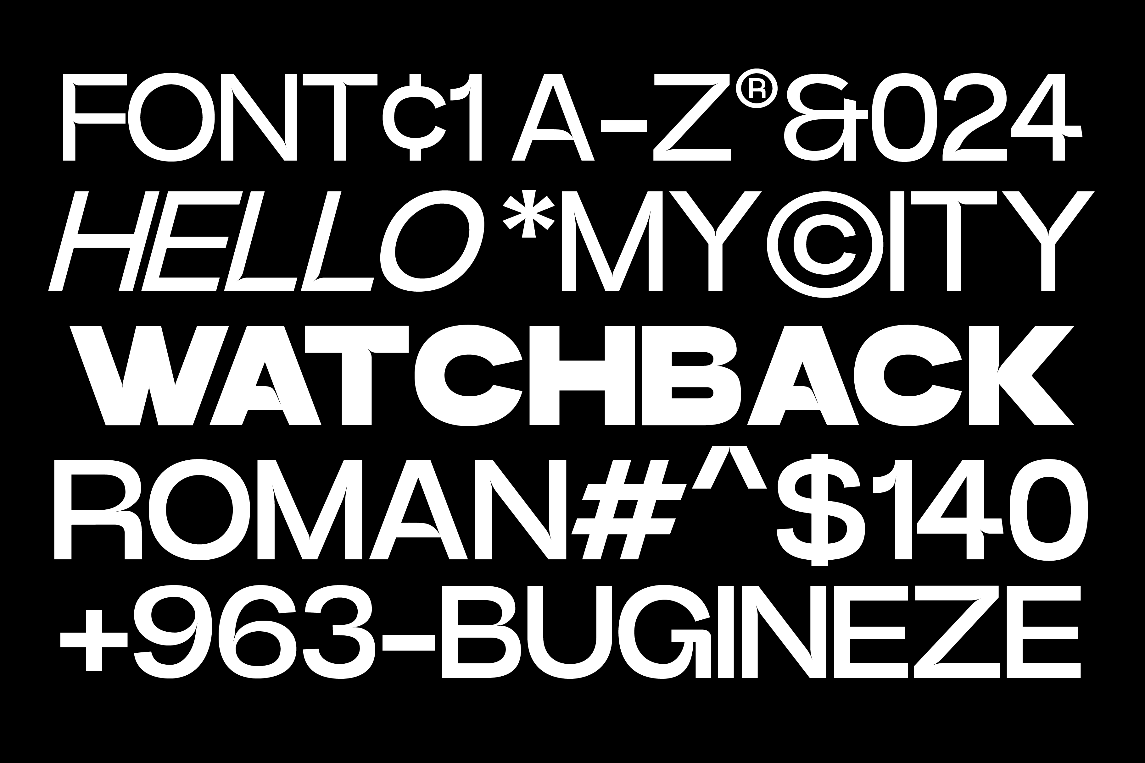 Power Grotesk Font preview image 2