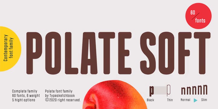 Polate Soft Font Family preview image 1