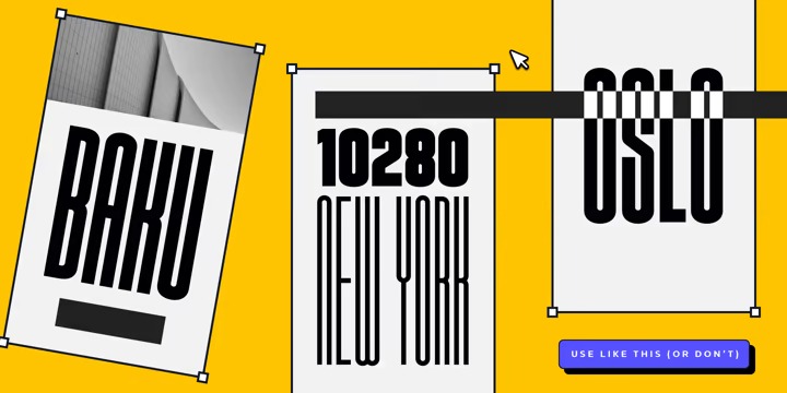 Robson Font Family preview image 2