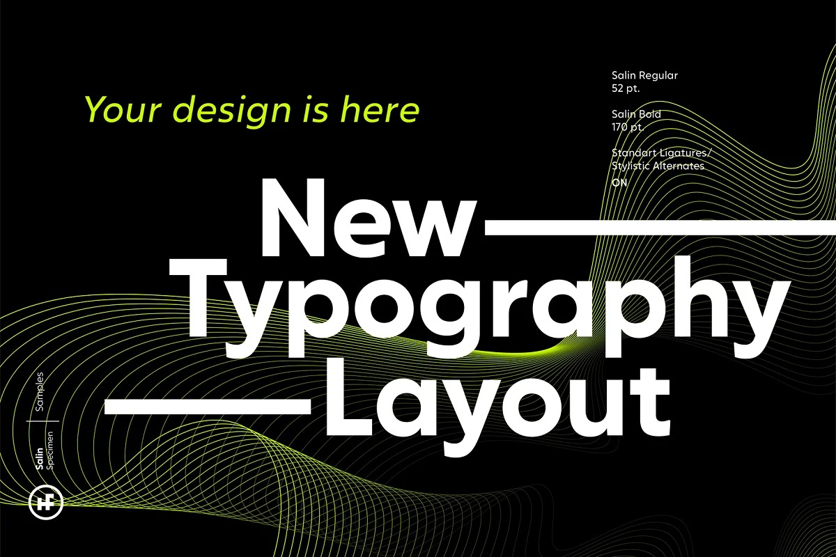 Salin Font Family preview image 2