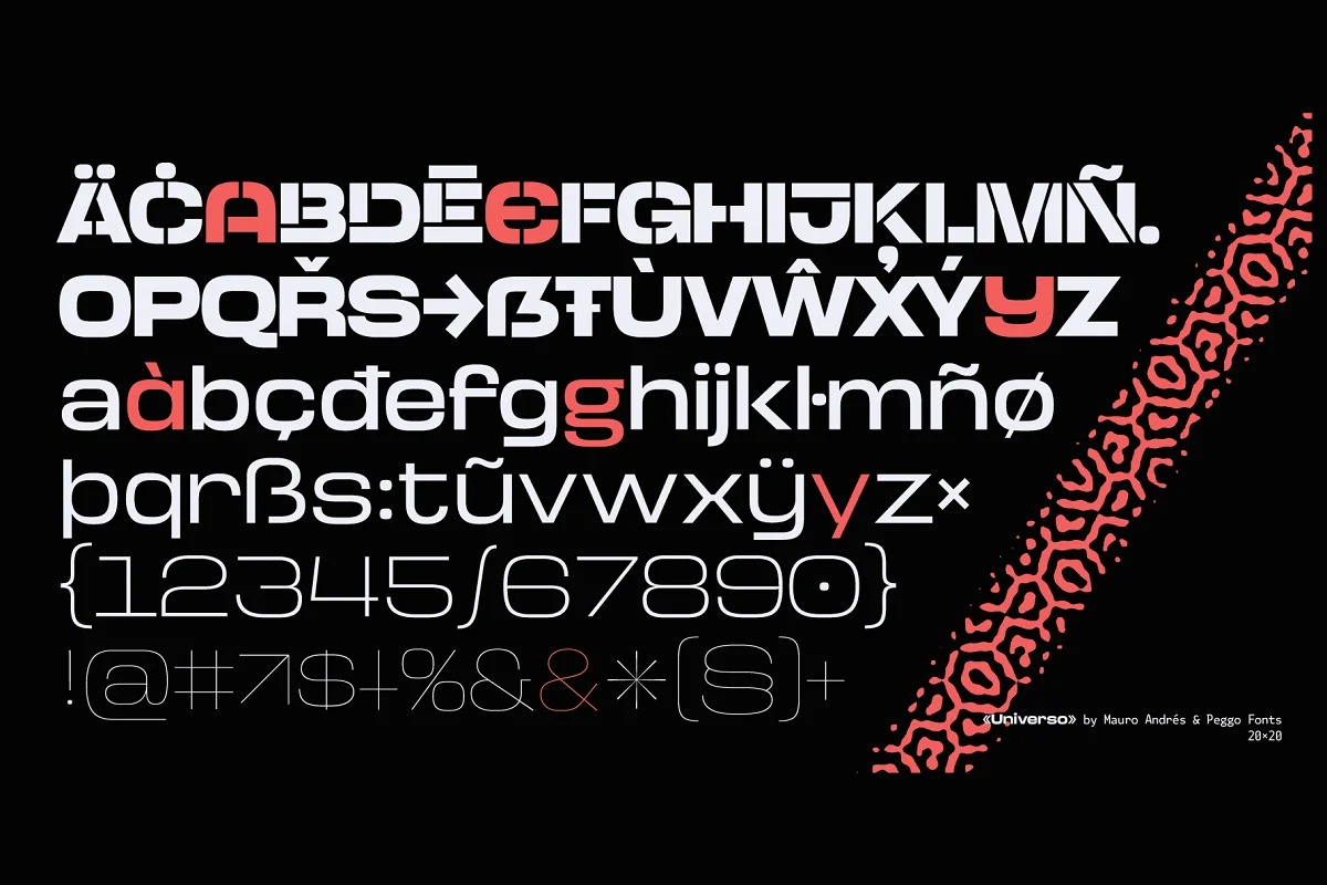 Universo Font Family preview image 4