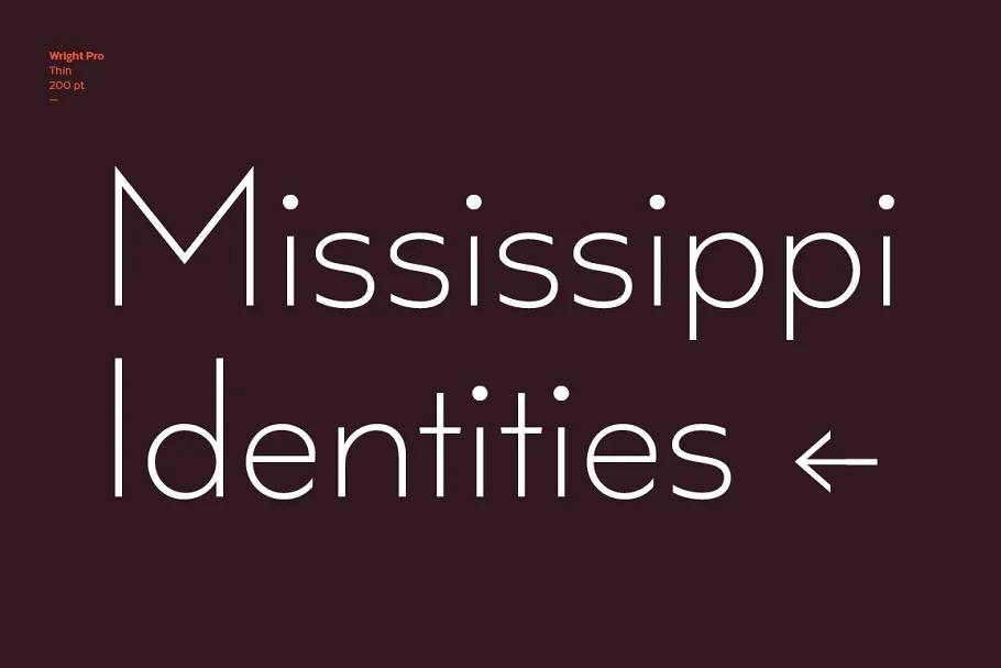 Wright Font Family preview image 3