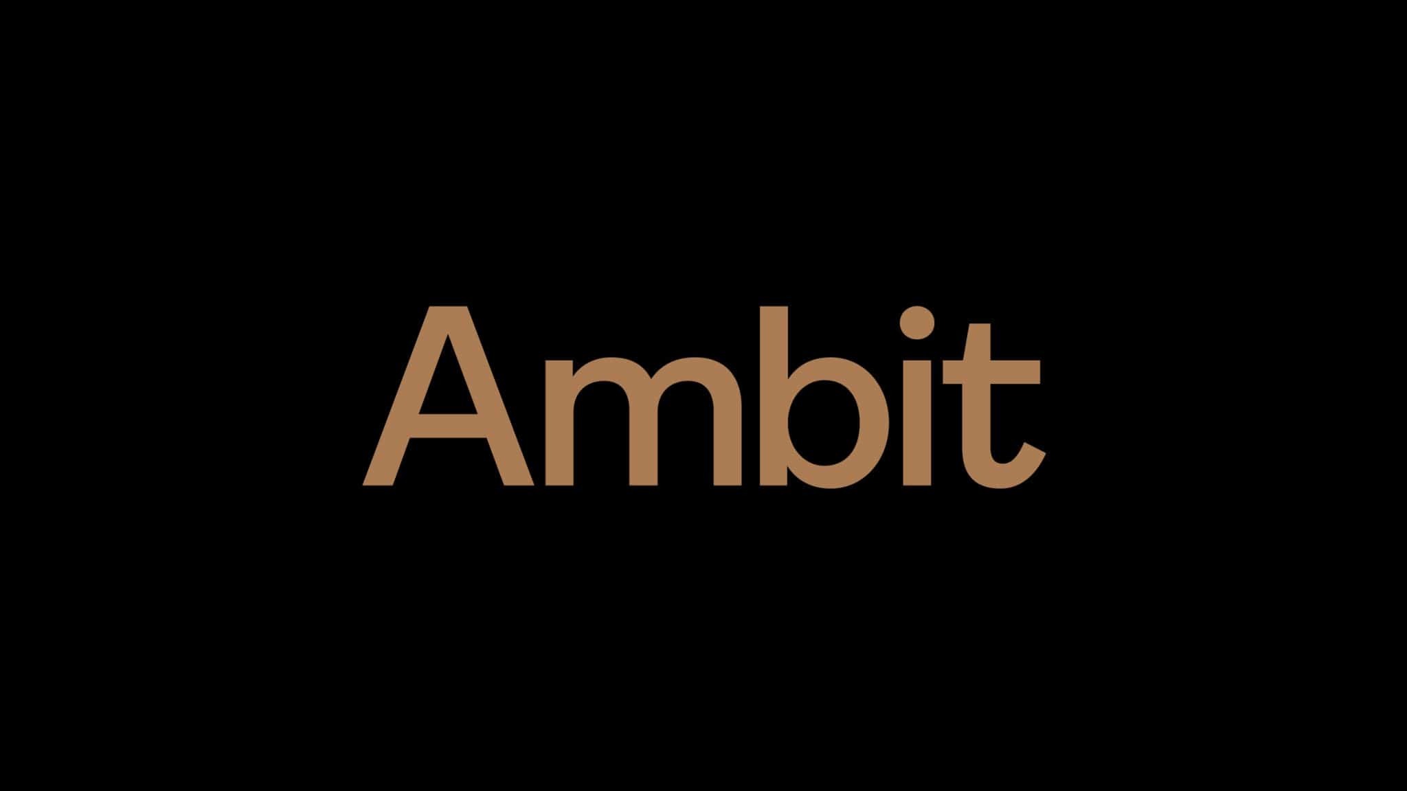 Ambit Sans Serif Font