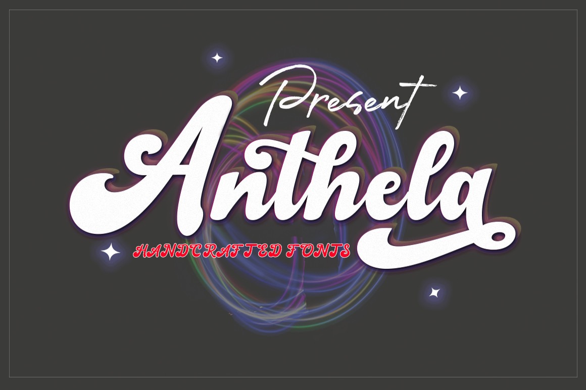 Anthela Bold Script Font