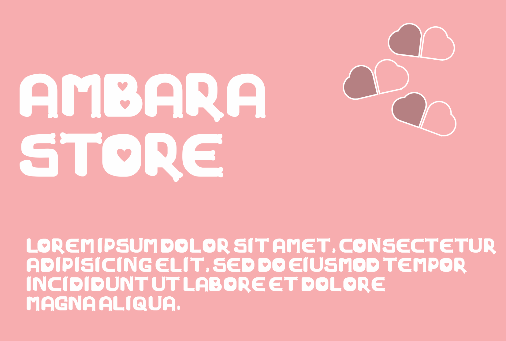 Cute Love Font preview image 2