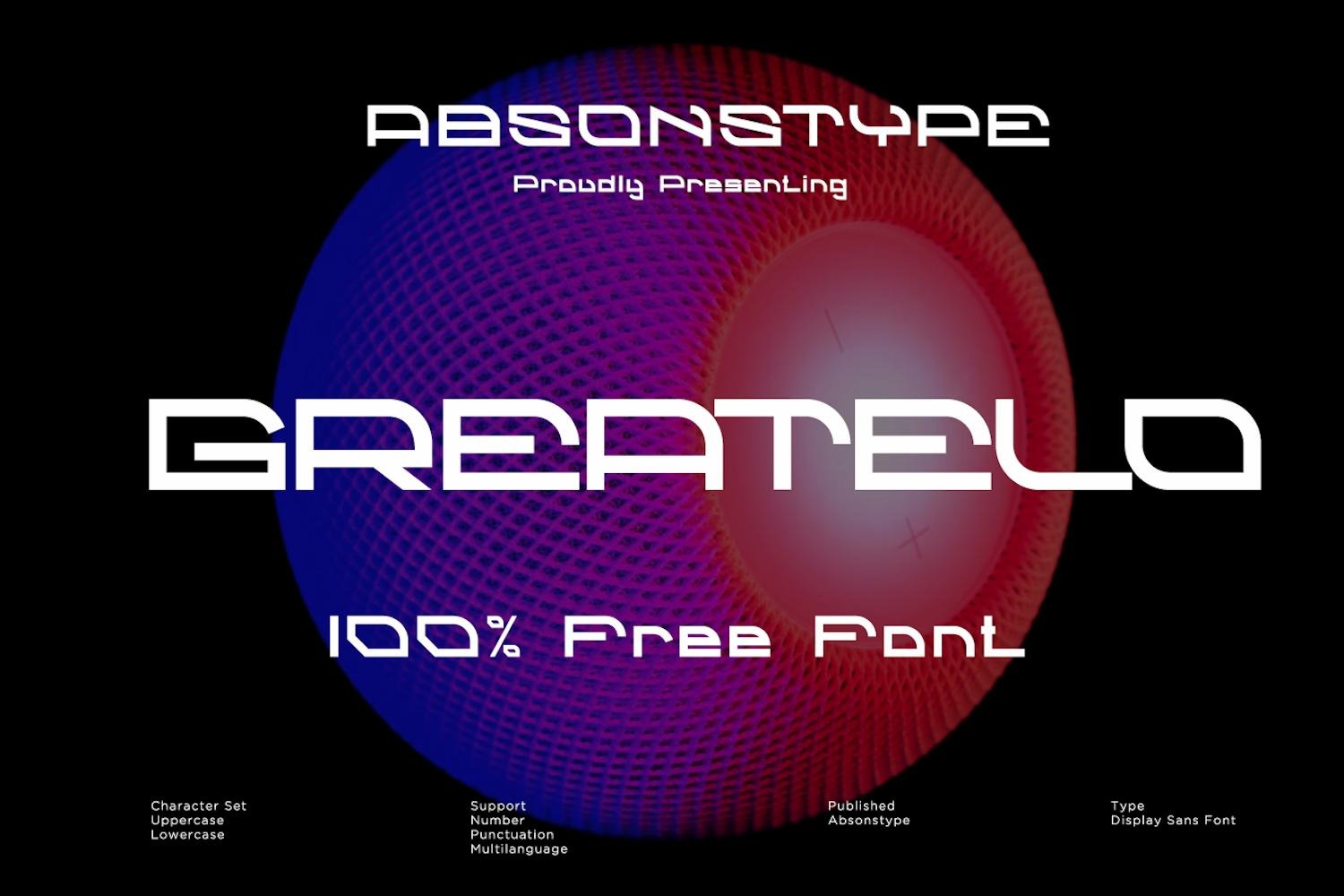 Greatelo Display Font