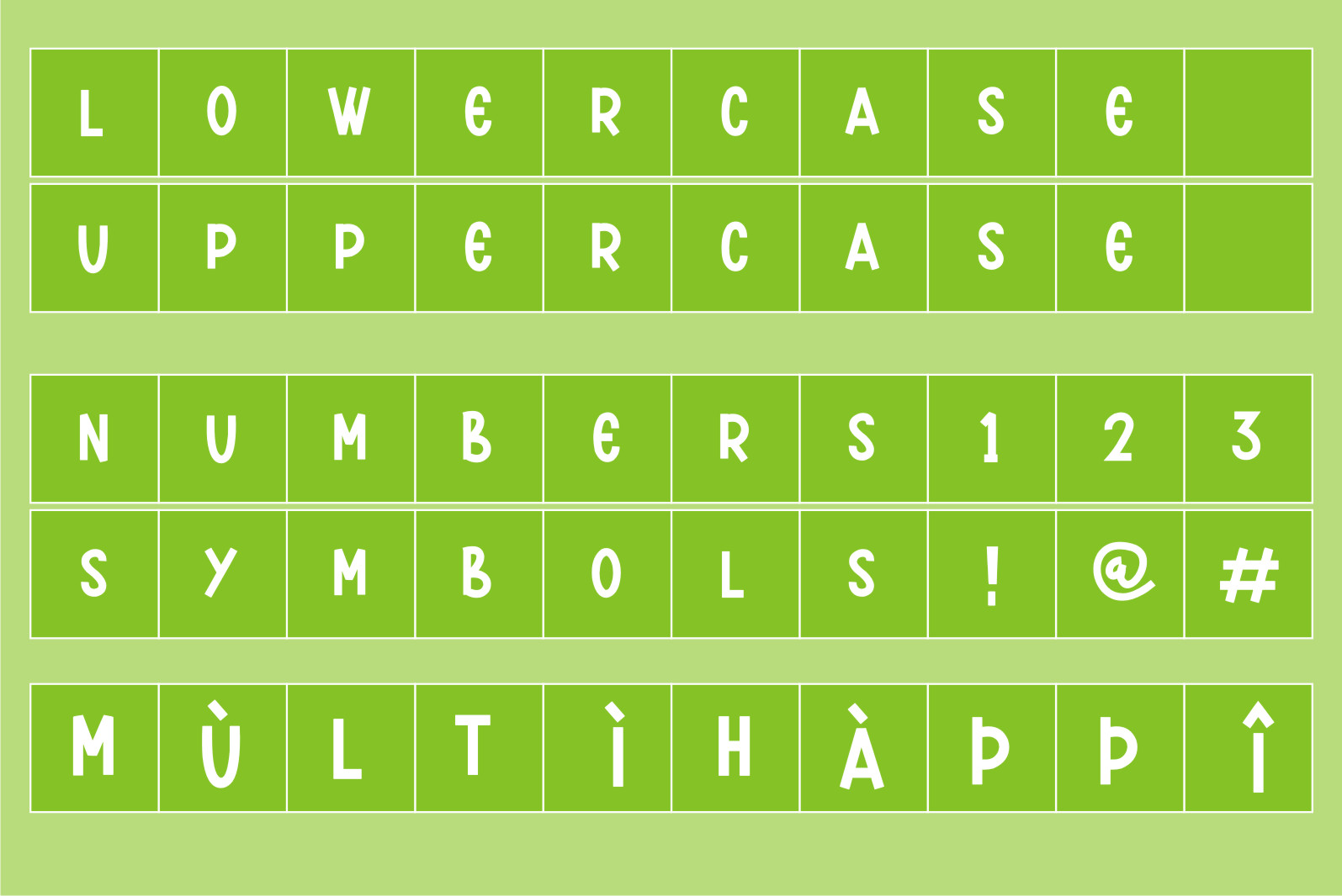 Herista Font preview image 5