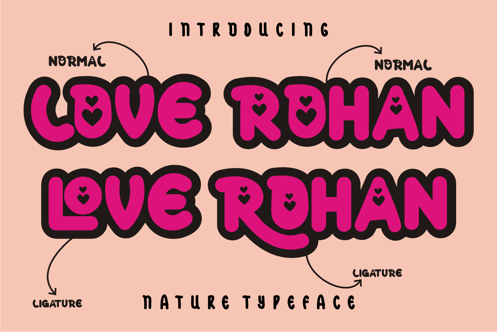 Love Rohan Display Font