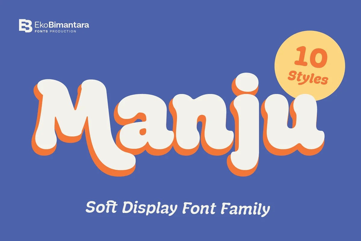 Manju Display Font