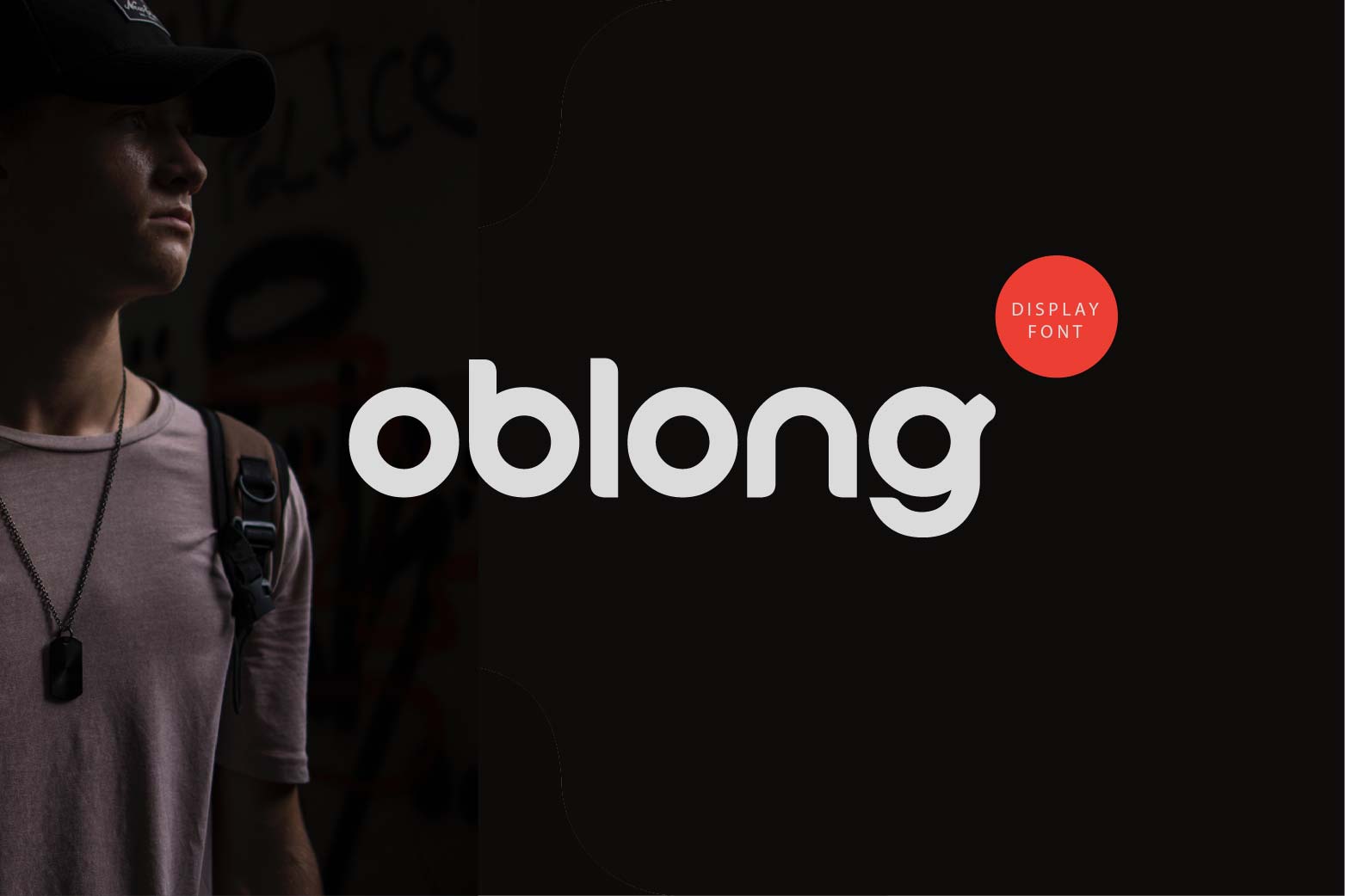Oblong Display Font