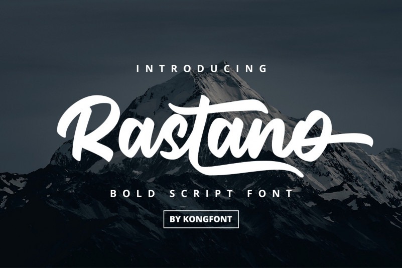 Rastano Script Font