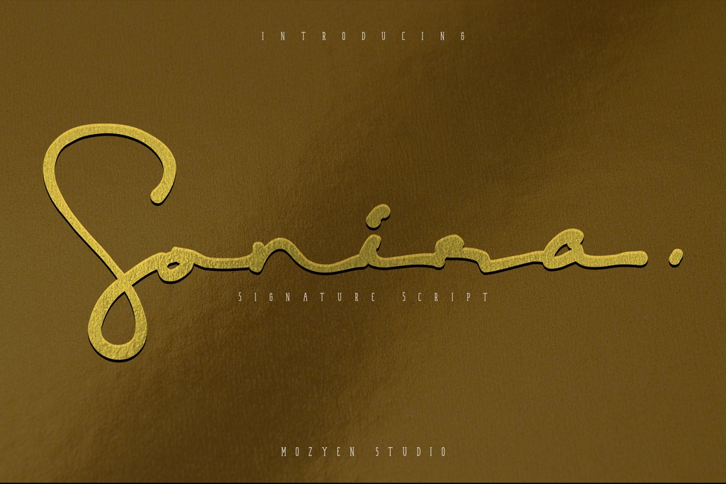 Sonira Handwritten Font