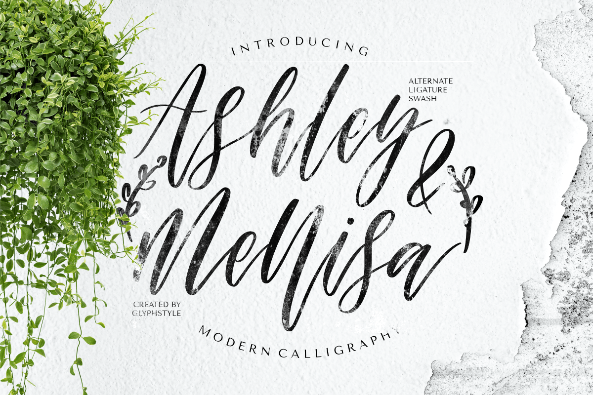 Ashley & Mellisa Script Font