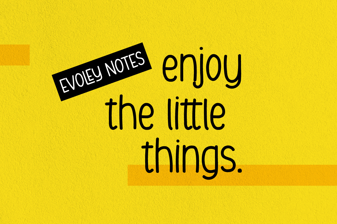 Evoley Notes Font preview image 2