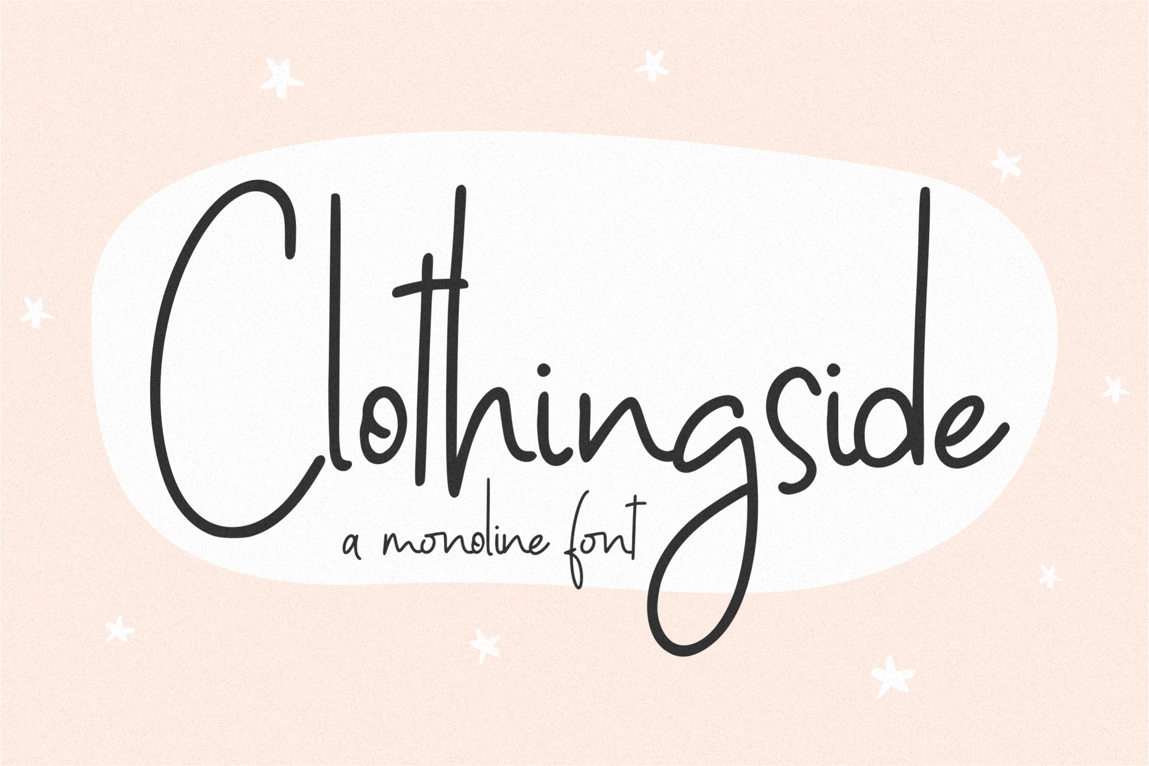 Clothingside Handwritten Font