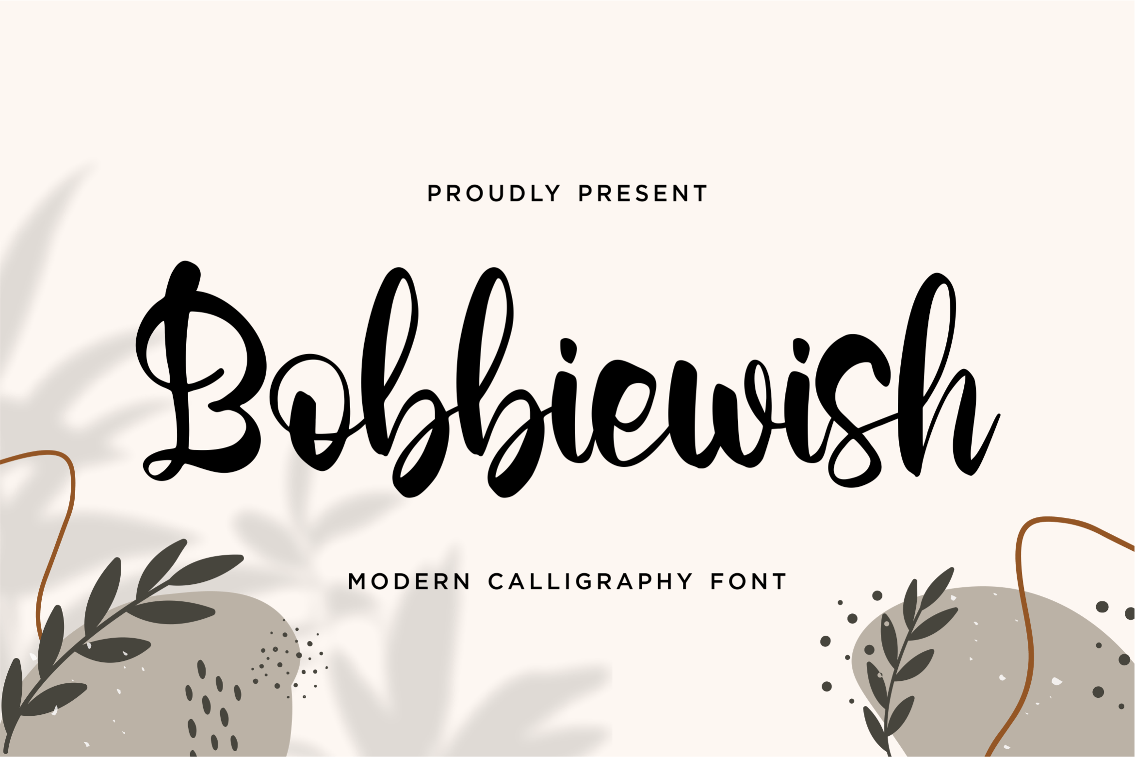 Bobbiewish Script Font