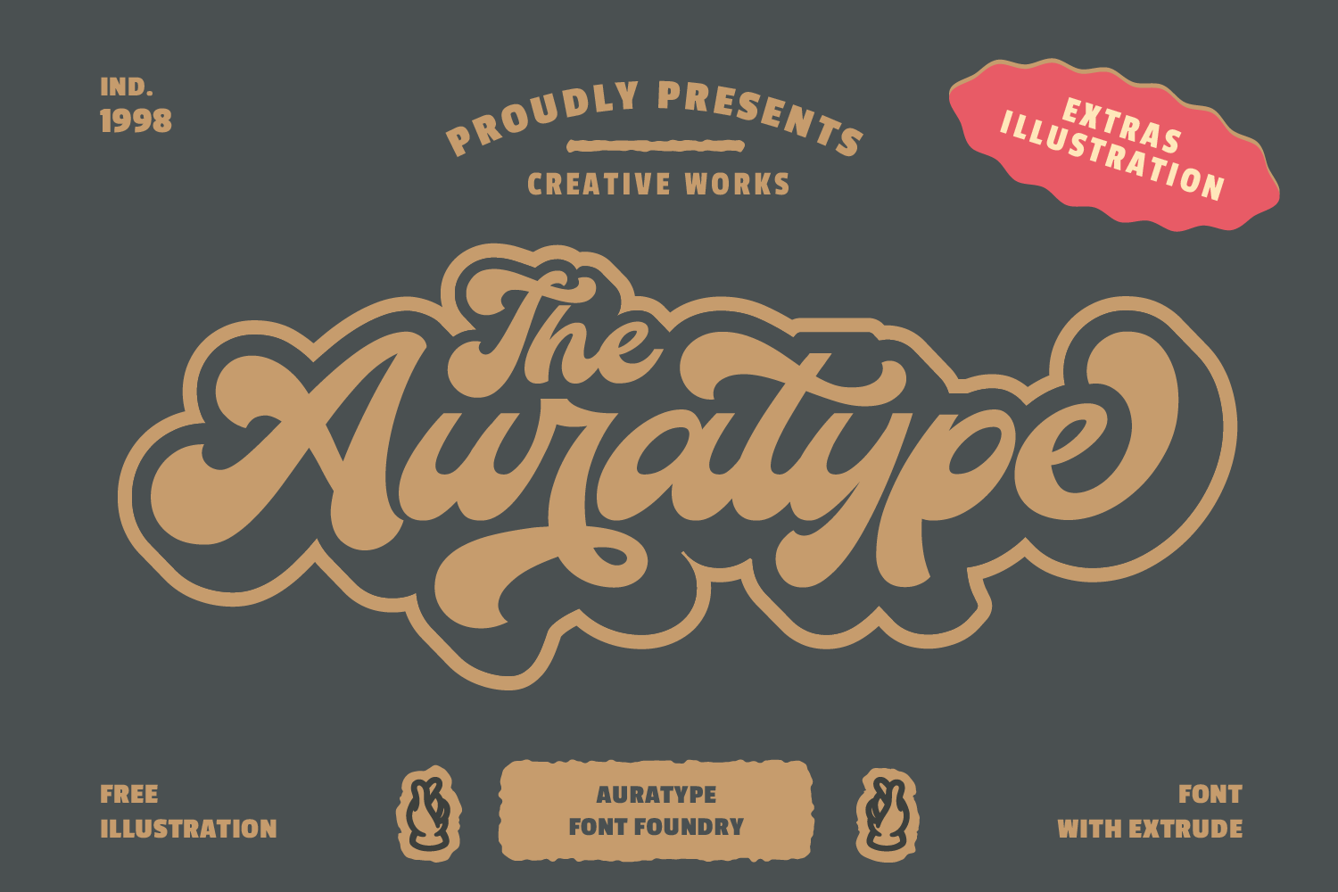 The Auratype Script Font