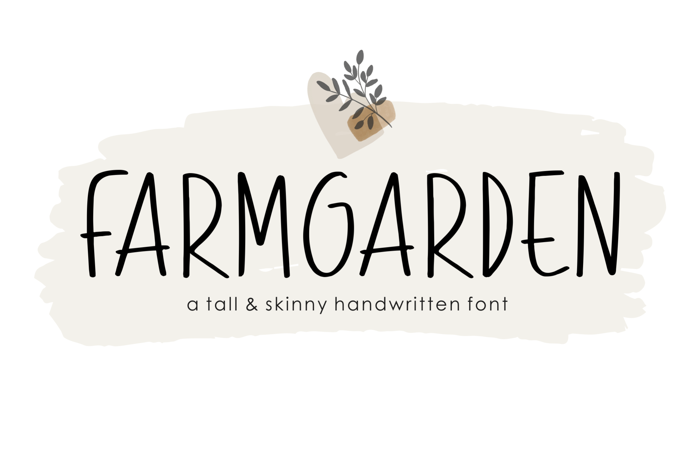 Farmgarden Display Font