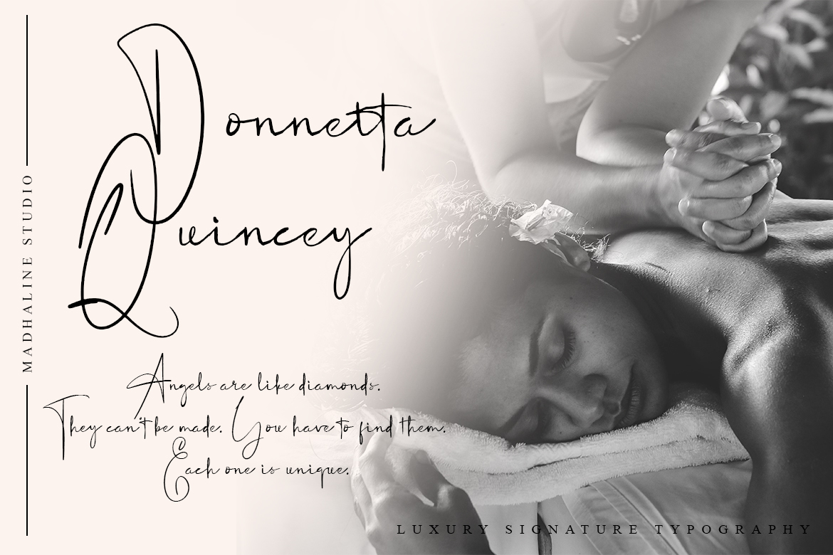 Granny’s Flower Font preview image 4