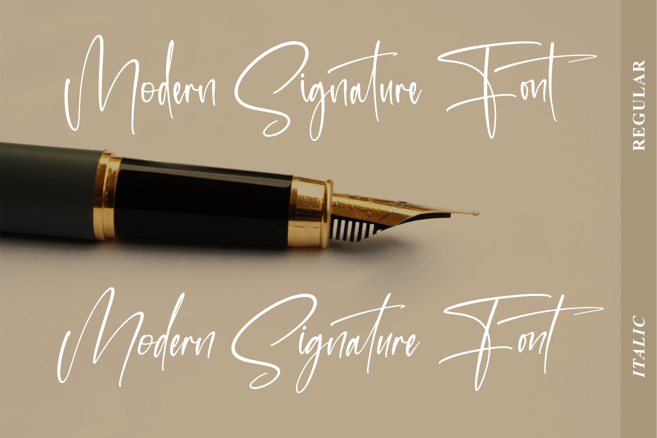 Retonderita – Modern Signature Font preview image 5