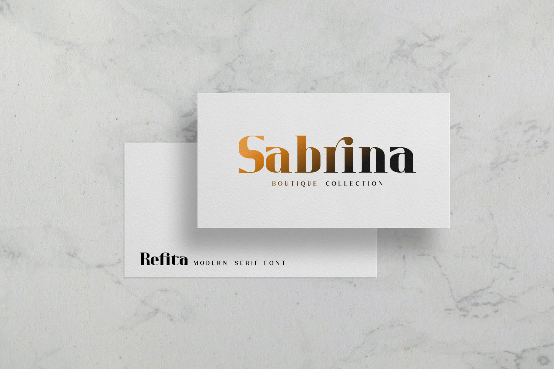 Refita Serif Font preview image 5
