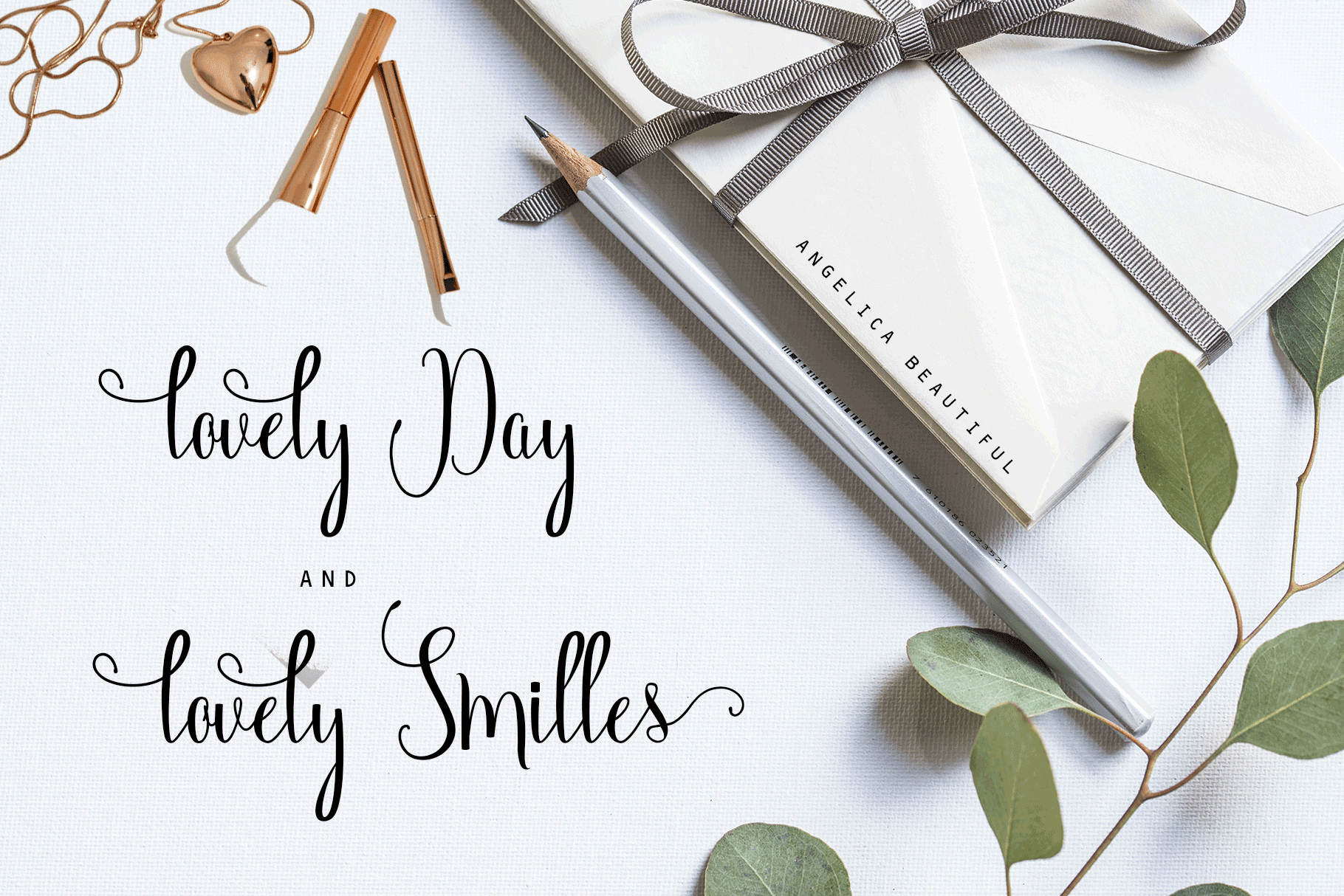 Angelica Font preview image 5