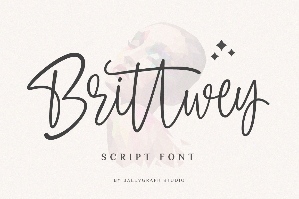 Brittwey Handwritten Font