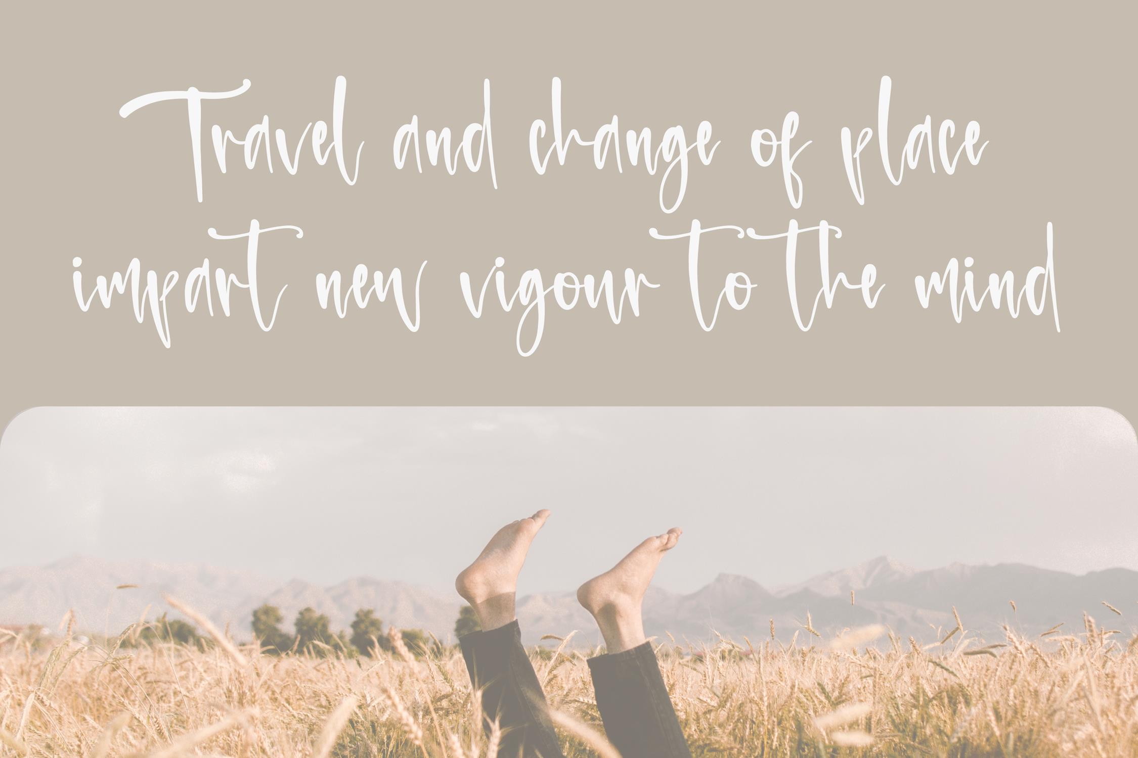 Destination Script Font preview image 4