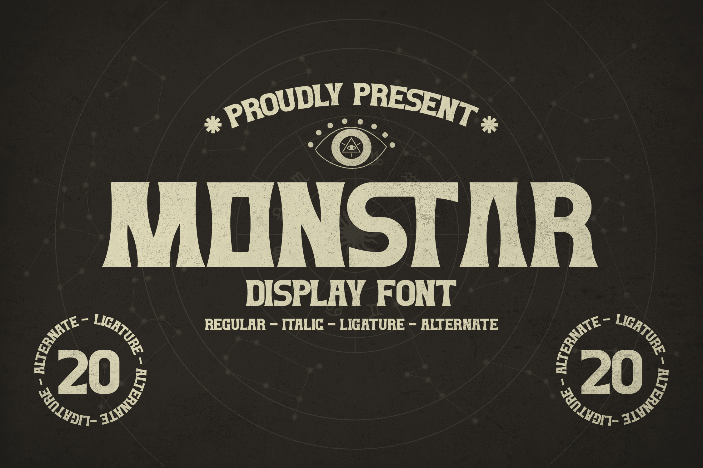 MONSTAR Font