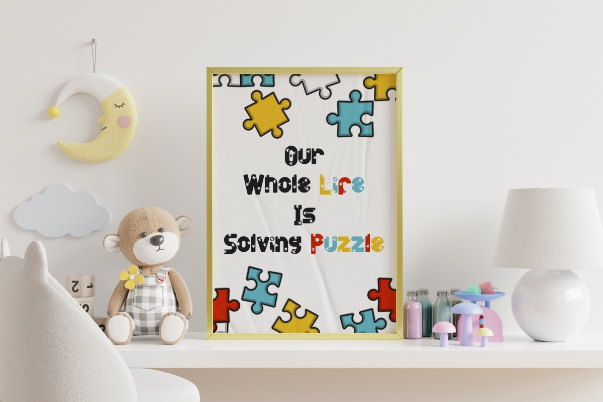 Mini Puzzle Font preview image 2